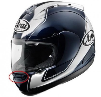 Arai IE-typ RX-7 GP bradový větrák (Dani Pedrosa)
